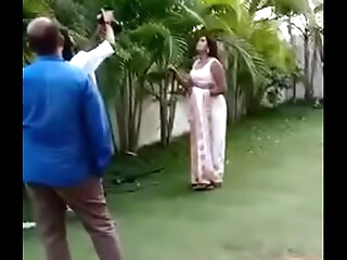 Swathi naidu saree dropping part-1 short film pointed